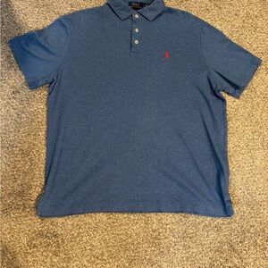 Ralph Lauren Men's Polo Shirt in Classic Blue